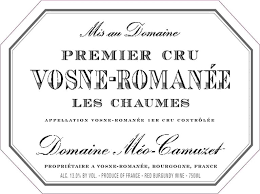 1999 Meo Camuzet Vosne Romanee 1Er Les Chaumes