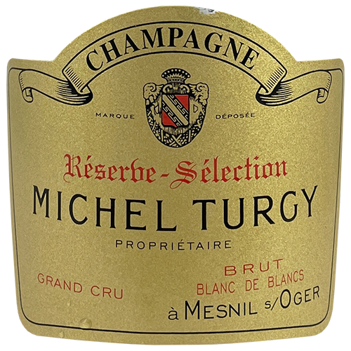 Michel Turgy Champagne Blanc de Blancs Grand Cru Brut Réserve Sélection NV
