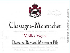 Bernard Moreau Chassagne-Montrachet Rouge Vieilles Vignes 2019
