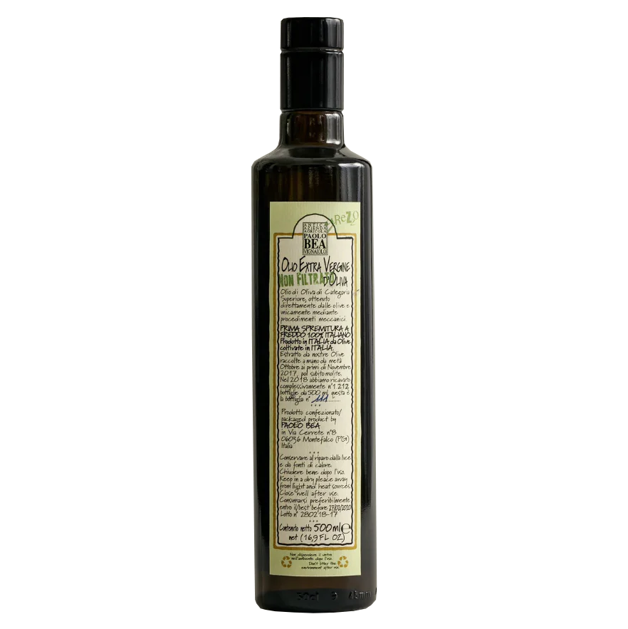 Paolo Bea Grezzo Olive Oil 500Ml 2025-26