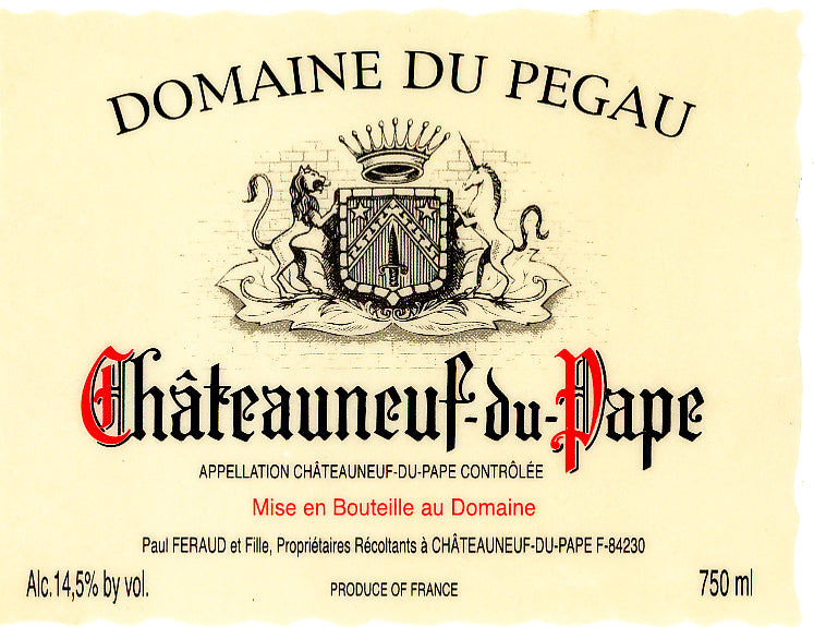 Pegau Chateauneuf-du-Pape "Cuvee Reservee" 2001