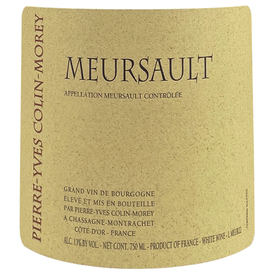 Pierre-Yves Colin-Morey Meursault 2023