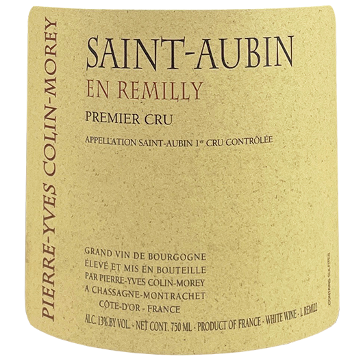 Pierre-Yves Colin-Morey Saint-Aubin 1er Cru "En Remilly" 2023