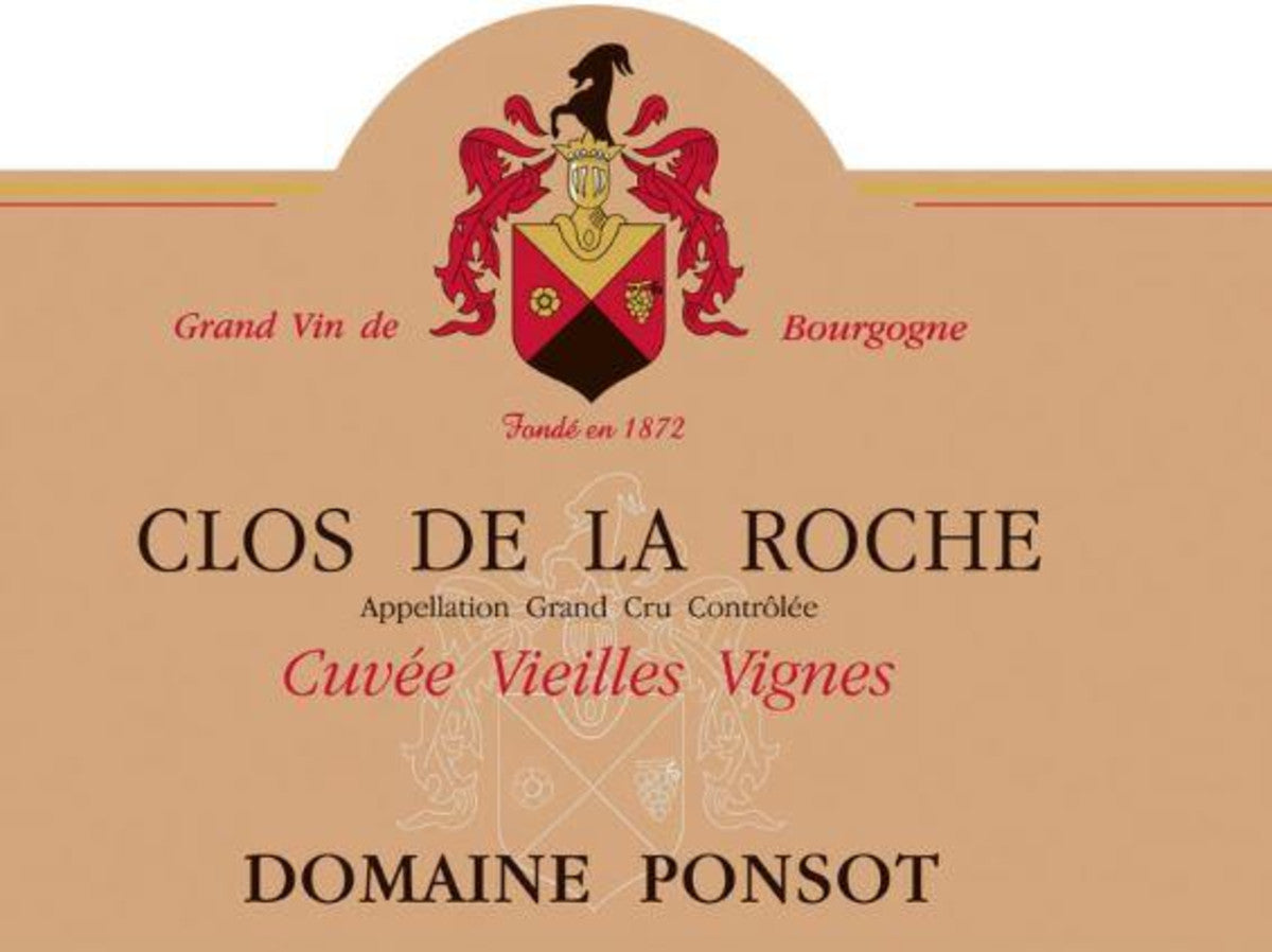 Ponsot Clos de la Roche Grand Cru "Vieilles Vignes" 2001