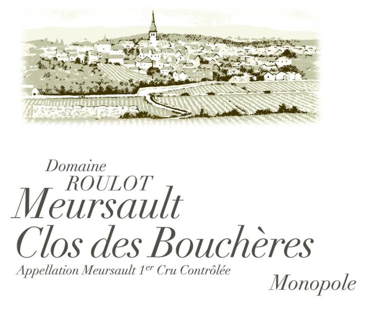 Jean-Marc Roulot Meursault 1er Cru "Clos des Boucheres" 2018