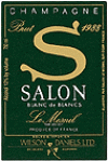 Salon Champagne Blanc de Blancs Le Mesnil 1996