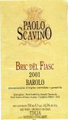 Scavino Barolo "Bric del Fiasc" 1999 1.5L