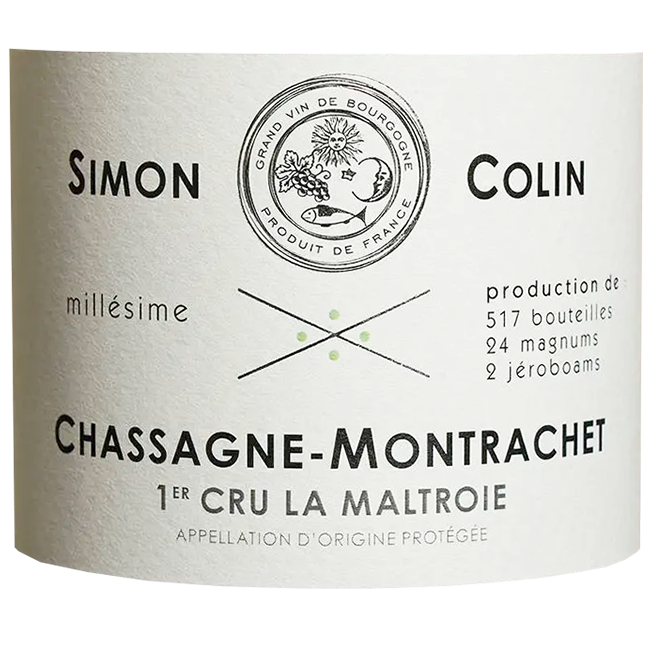 Simon Colin Chassagne Montrachet 1er Cru 