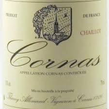 Thierry Allemand Cornas "Chaillot" 2010