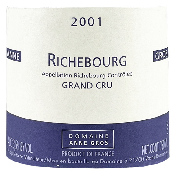 Anne Gros Richebourg Grand Cru 2001