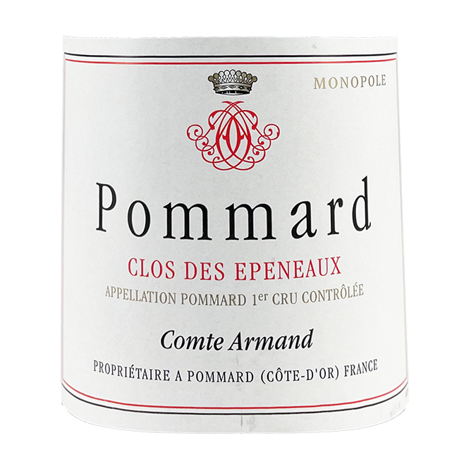 Comte Armand Pommard 1er Cru "Clos des Epeneaux" 1999 bottle - Vins Rare
