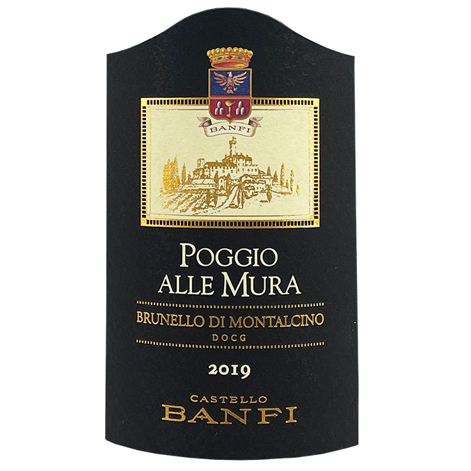 Banfi Brunello di Montalcino Poggio alle Mura 2001 bottle - Vins Rare