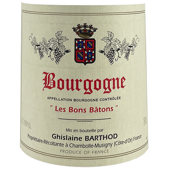 Ghislaine Barthod Bourgogne Rouge "Les Bons Batons" 2019