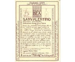 Paolo Bea San Valentino Umbria Rosso 2015