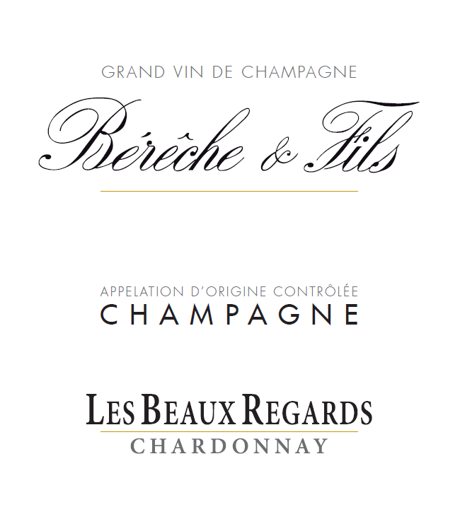 Bereche & Fils Champagne "Les Beaux Regards" Extra Brut 2022