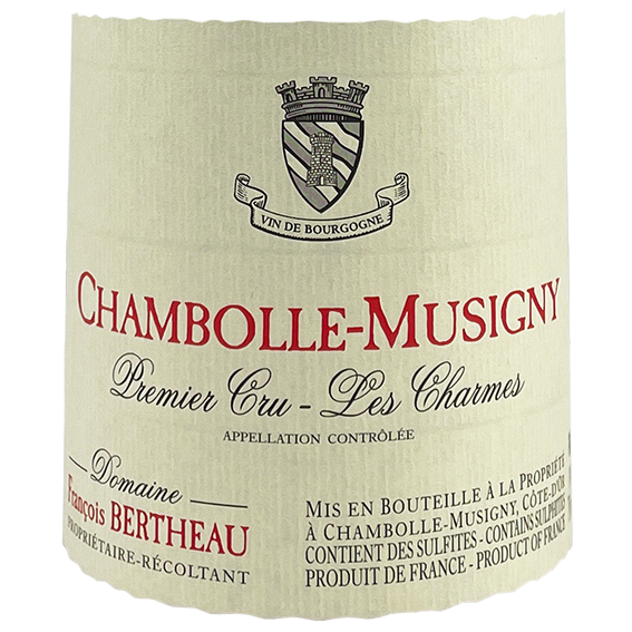 Domaine François Bertheau Chambolle-Musigny 1er Cru “Les Charmes” 2015 bottle - Vins Rare