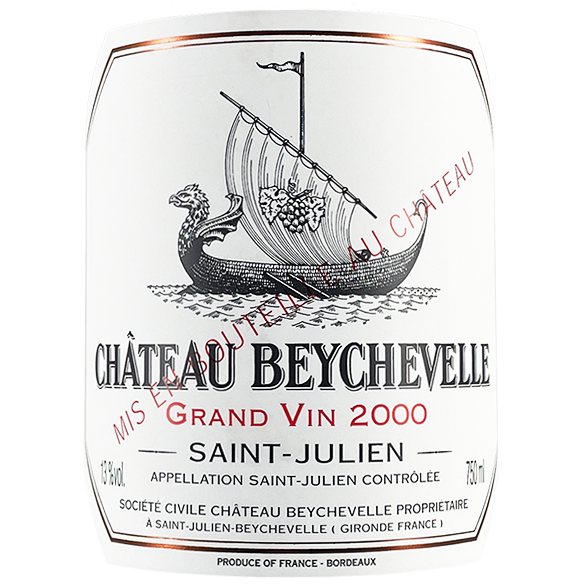 ワイン Saint Julien 2000 Chateau Beychevelle Beychevelle Saint-Julien 2000