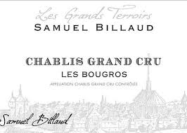 Samuel Billaud Chablis Grand Cru "Bougros" 2020