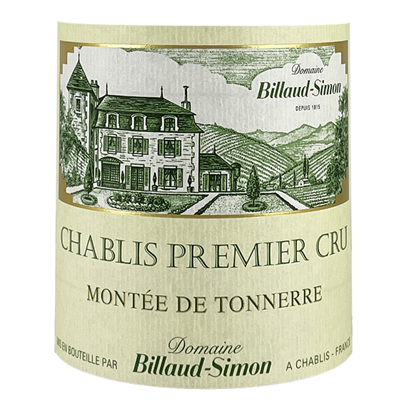 Billaud-Simon Chablis 1er Cru “Montée de Tonnerre” 2010 bottle - Vins Rare