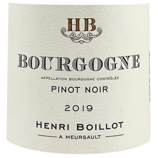 Henri Boillot Bourgogne Pinot Noir 2019