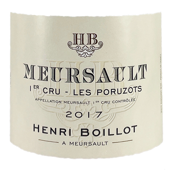 Henri Boillot Meursault 1er Cru "Poruzots" 2017 bottle - Vins Rare