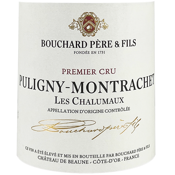 Bouchard Pere & Fils Puligny-Montrachet 1er Cru "Les Chalumaux" 2020 bottle - Vins Rare
