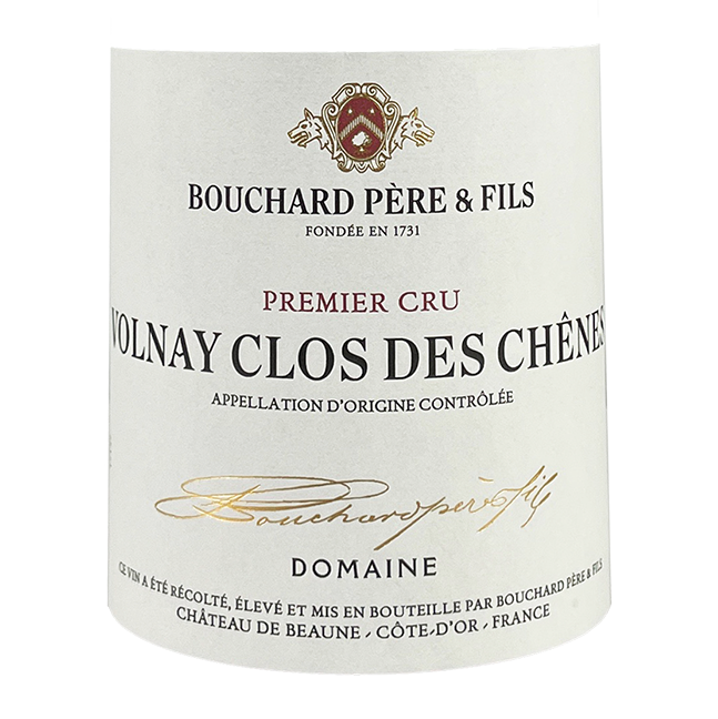 Bouchard Pere & Fils Volnay 1er Cru "Clos des Chenes" 2007 bottle - Vins Rare