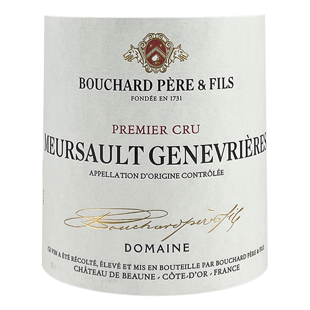 Bouchard Meursault 1er Cru "Genevrieres" 2007 bottle - Vins Rare
