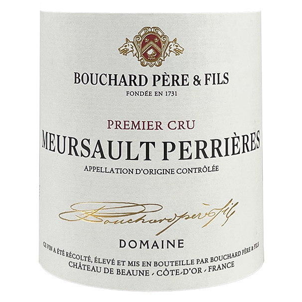 Bouchard Meursault 1er Cru "Perrieres" 2018 bottle - Vins Rare