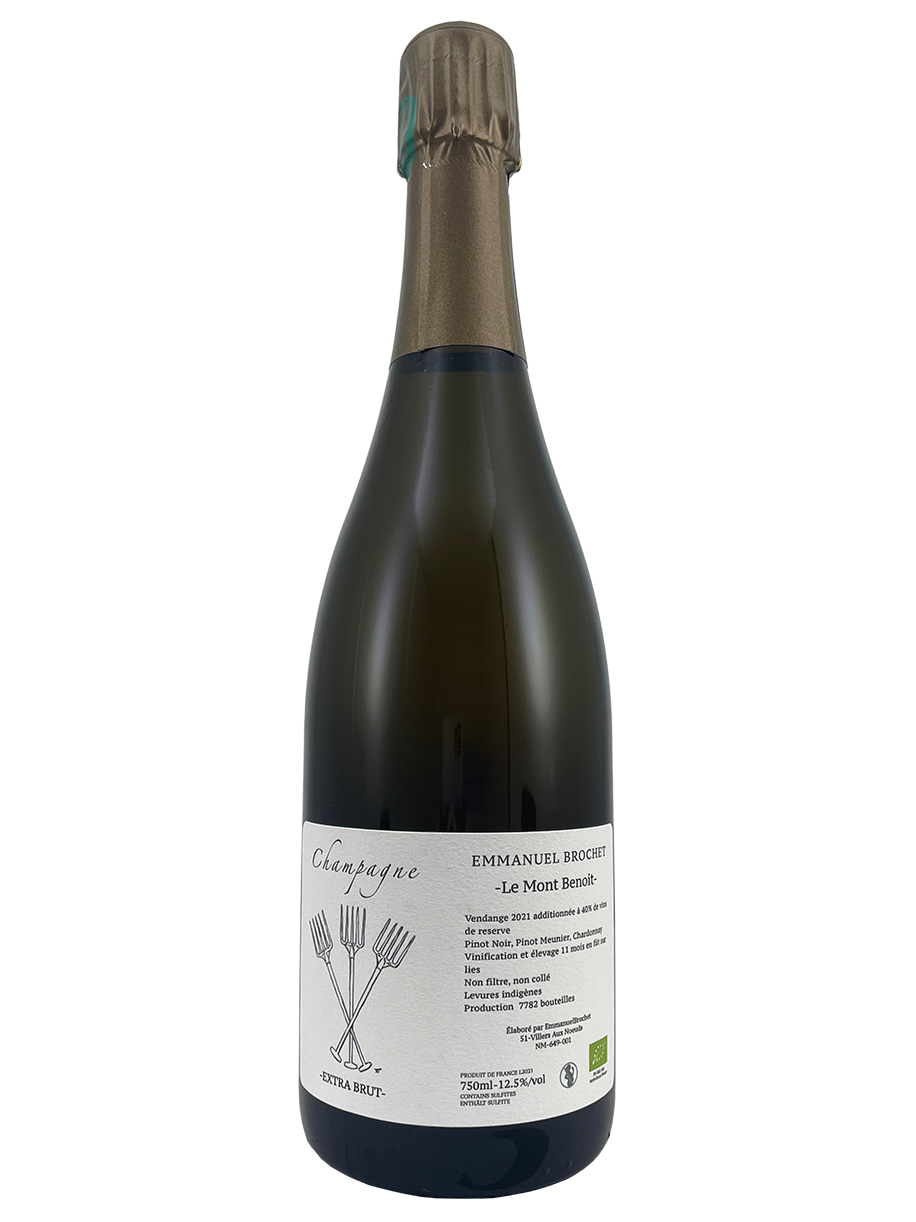 Emmanuel Brochet Champagne 1er Cru "Le Mont Benoit" Extra Brut (R22)