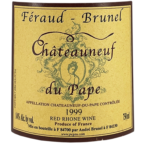 Feraud-Brunel Chateauneuf-du-Pape 1999
