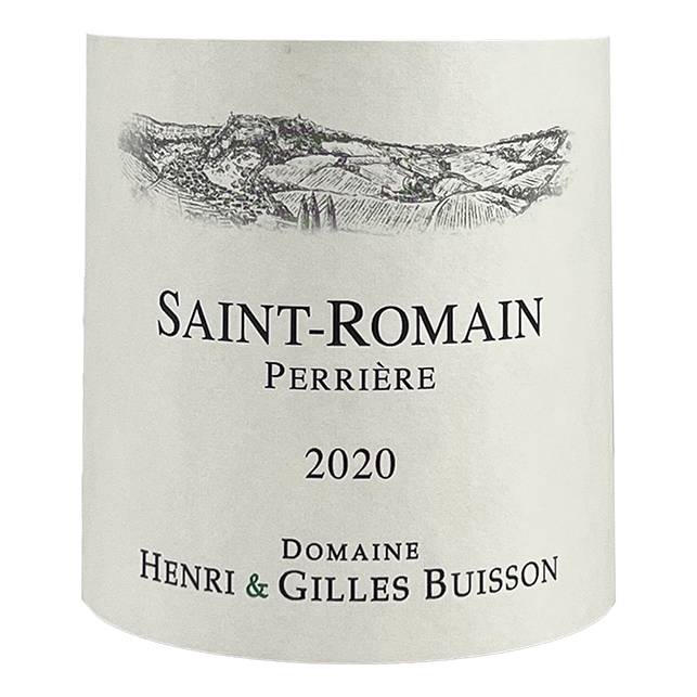 Henri & Gilles Buisson Saint-Romain Blanc “La Perrière” 2020 bottle - Vins Rare