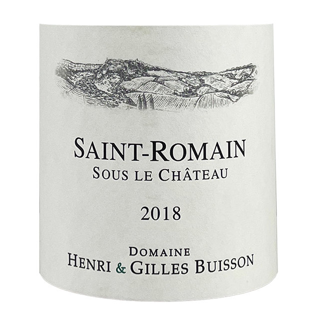 2018 Buisson Saint Romain Blanc Sous Le Chateau