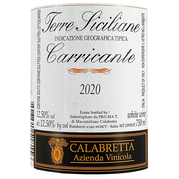 2020 Calabretta Carricante