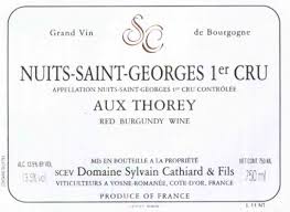 Sylvain Cathiard Nuits-Saint-Georges 1er Cru "Aux Thorey" 2009