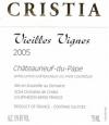 Cristia Chateauneuf Du Pape Vieilles Vignes 2009