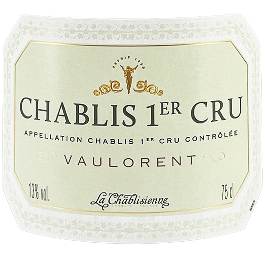 La Chablisienne Chablis 1er Cru "Vaulorent" 2017
