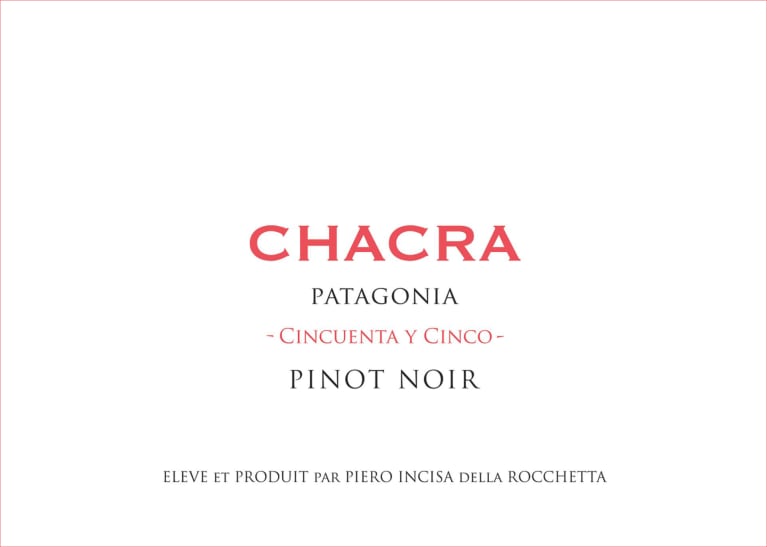 2024 Chacra Pinot Noir Cincuenta Y Cinco, Patagonia