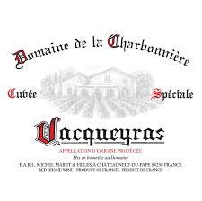Domaine de la Charbonniere Vacqueyras "Cuvee Speciale" 2016