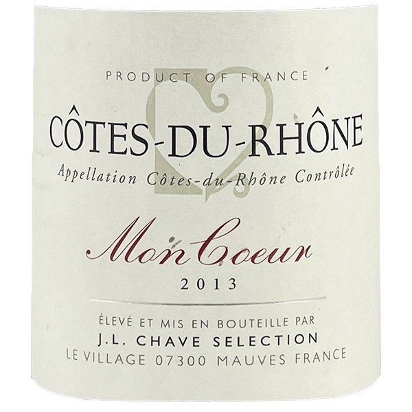 J.L. Chave Sélection “Mon Cœur” 2013