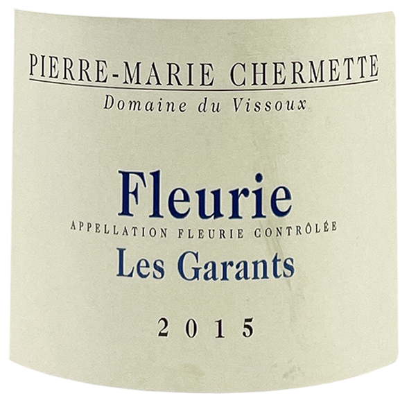 Domaine du Vissoux Pierre Chermette Fleurie "Les Garants" 2015