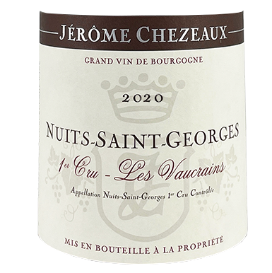 2022 Jerome Chezeaux Nuits St Georges 1Er Vaucrains