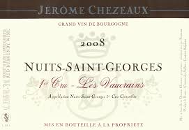 Jerome Chezeaux Nuits-Saint-Georges 1er Cru "Les Vaucrains" 2017