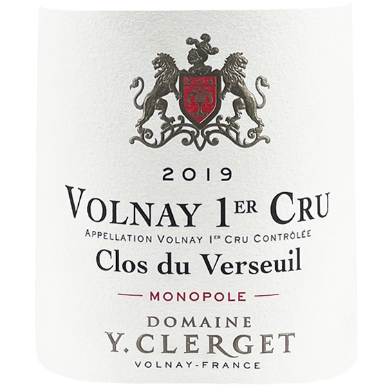 Y. Clerget Volnay 1er Cru "Clos du Verseuil" 2019