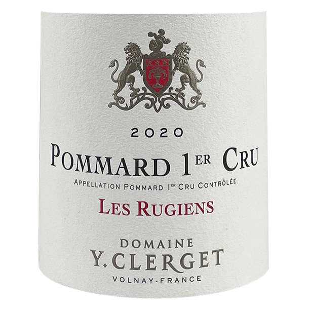 Y. Clerget Pommard 1er Cru "Les Rugiens" 2017 bottle - Vins Rare