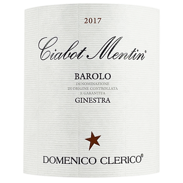 2017 Clerico Barolo Ciabot Mentin Ginestra