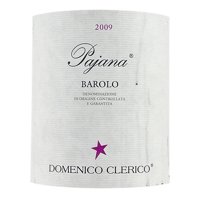 Clerico Barolo Pajana 2010 bottle - Vins Rare