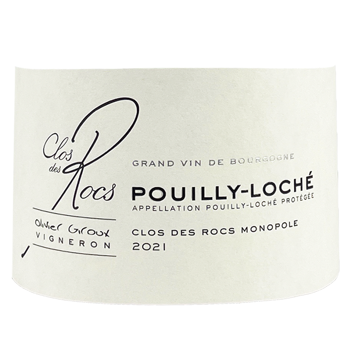 2022 Domaine Clos Des Rocs Pouilly Loche Clos Des Rocs Monopole