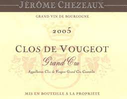 Jerome Chezeaux Clos de Vougeot 2019