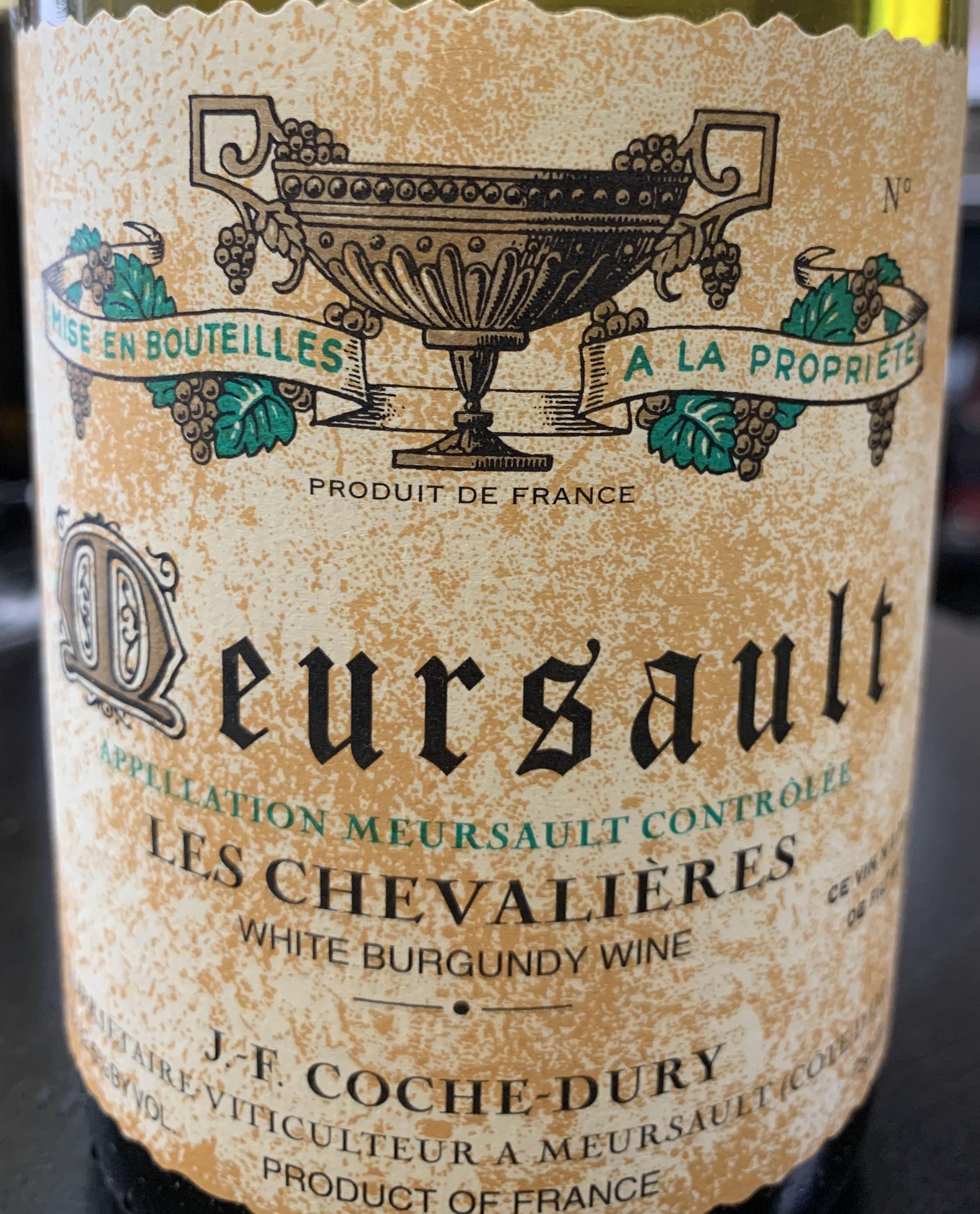 Domaine Coche-Dury Meursault 1er Cru "Les Chevalieres" 2002